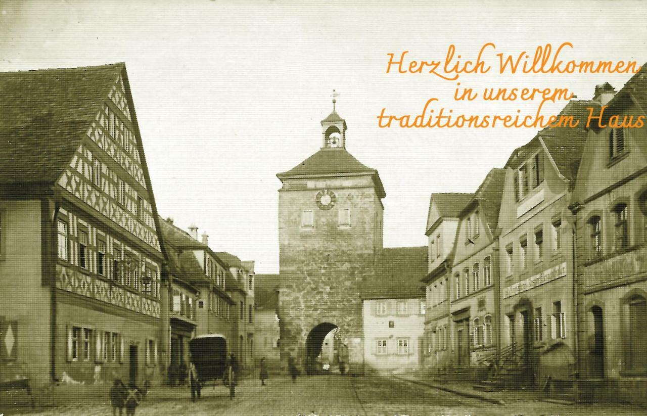 Hotel-Gasthof Krone-Lax Scheinfeld 외부 사진